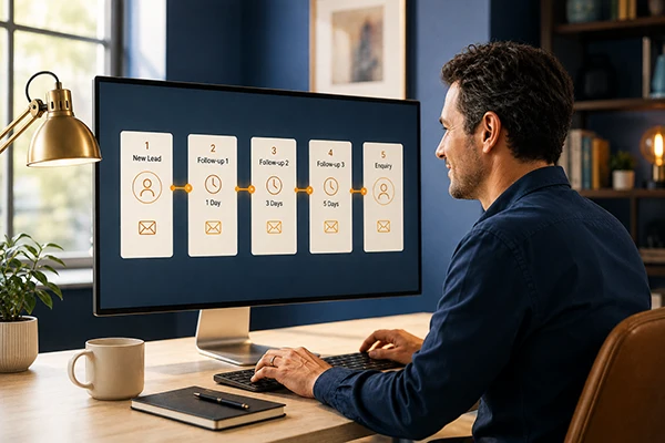 Automated email nurture sequence in Mailchimp