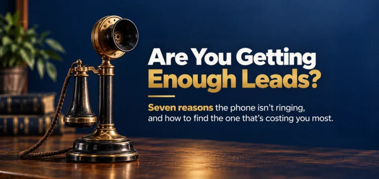 are you getting enough leads?