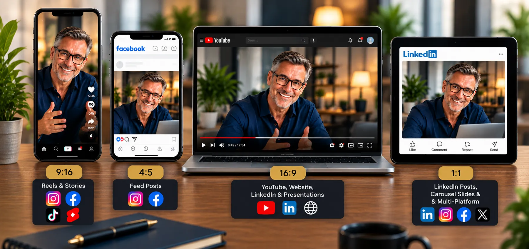 Video Ratios for Social Media